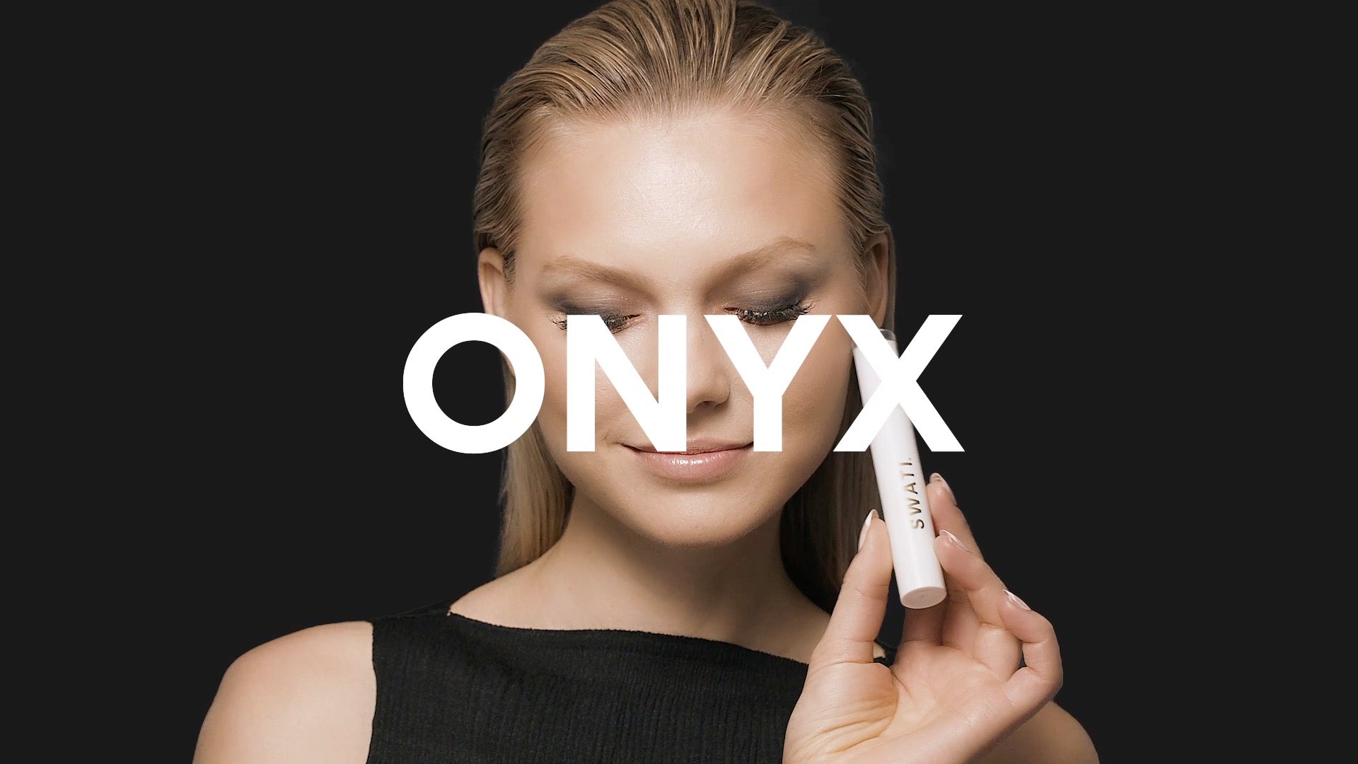 Load video: Lash booster Onyx mascara launch video