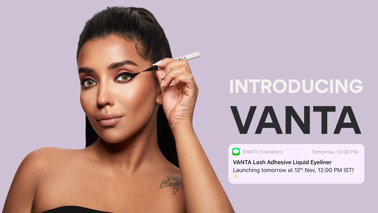 Load video: Vanta Adhesive Eyeliner - Launch Video